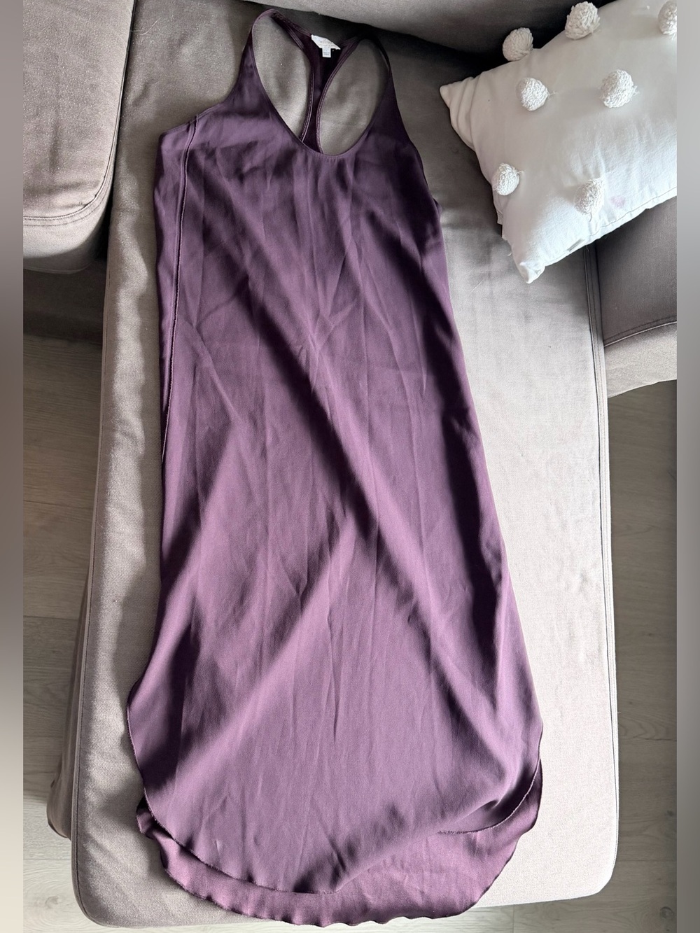 Wilfred Aritzia Plum Purple Dress